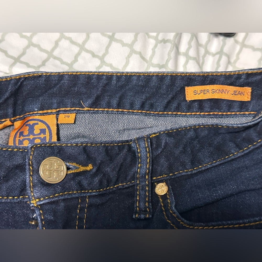 Tory Burch Blue Jeans - Picture 3 of 6